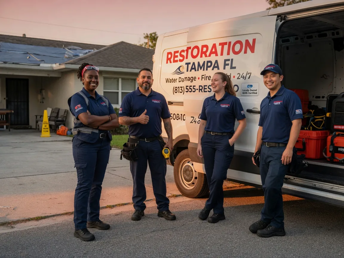 Water Damage Restoration company in Lafferty, OH