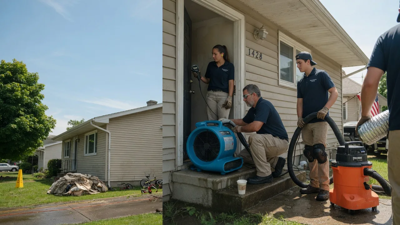 Water Damage Restoration in Lafferty, OH near me